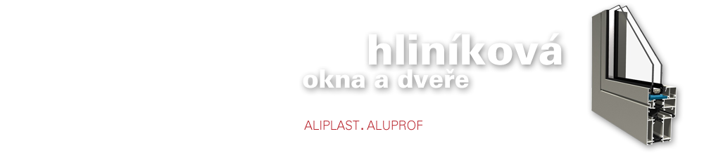 Hliníková okna a dveře